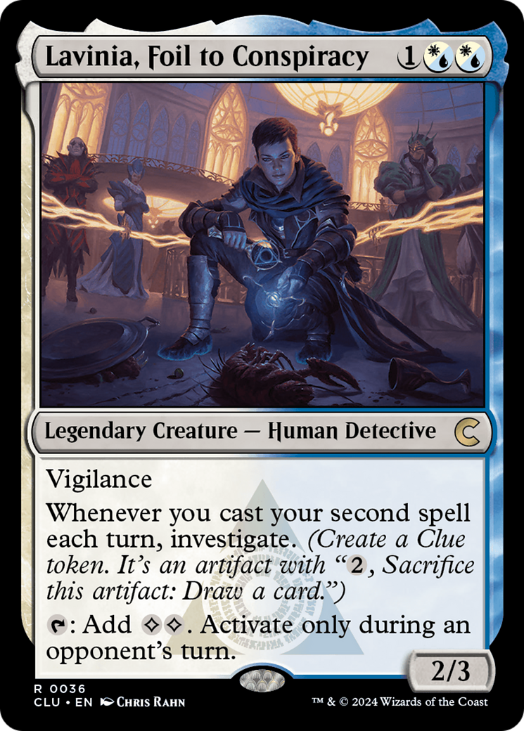 Lavinia, Foil to Conspiracy [Ravnica: Clue Edition] - Trinity Hobby