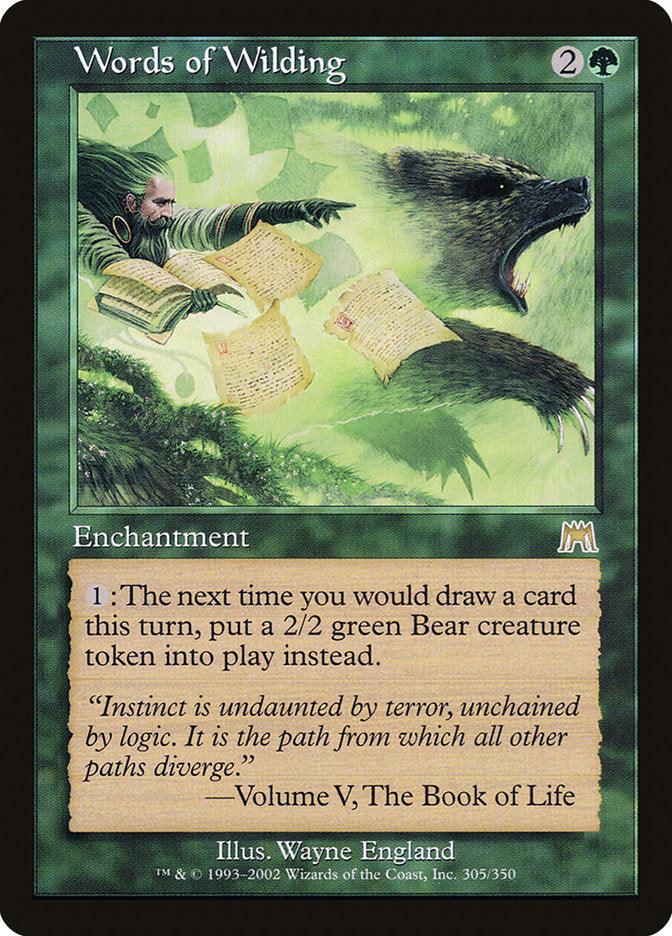 Words of Wilding [Onslaught] - Trinity Hobby