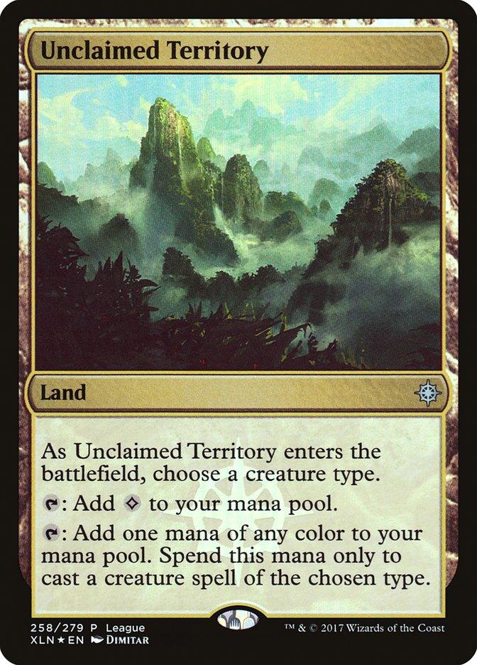 Unclaimed Territory (League) [Ixalan Promos] - Trinity Hobby