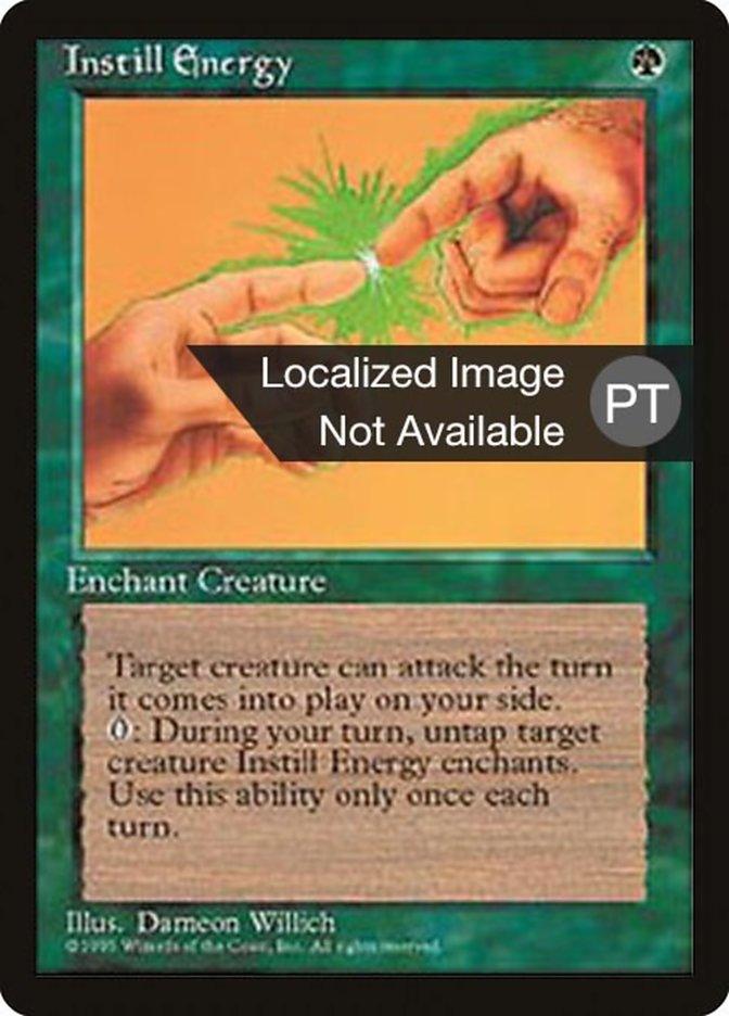 Instill Energy [Fourth Edition (Foreign Black Border)] - Trinity Hobby