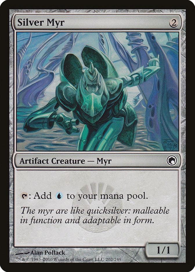 Silver Myr [Scars of Mirrodin] - Trinity Hobby