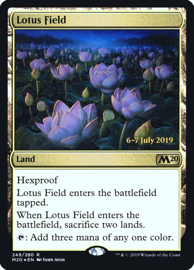 Lotus Field [Core Set 2020 Prerelease Promos] - Trinity Hobby