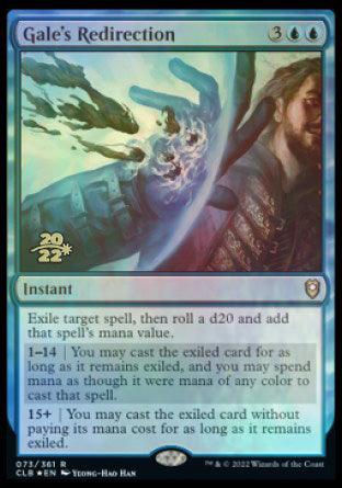 Gale's Redirection [Commander Legends: Battle for Baldur's Gate Prerelease Promos] - Trinity Hobby