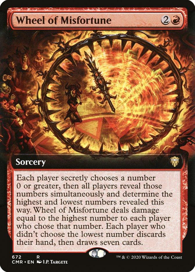 Wheel of Misfortune (Extended Art) [Commander Legends] - Trinity Hobby