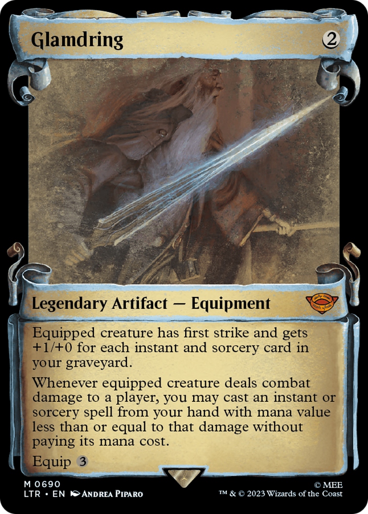 Glamdring [The Lord of the Rings: Tales of Middle-Earth Showcase Scrolls] - Trinity Hobby