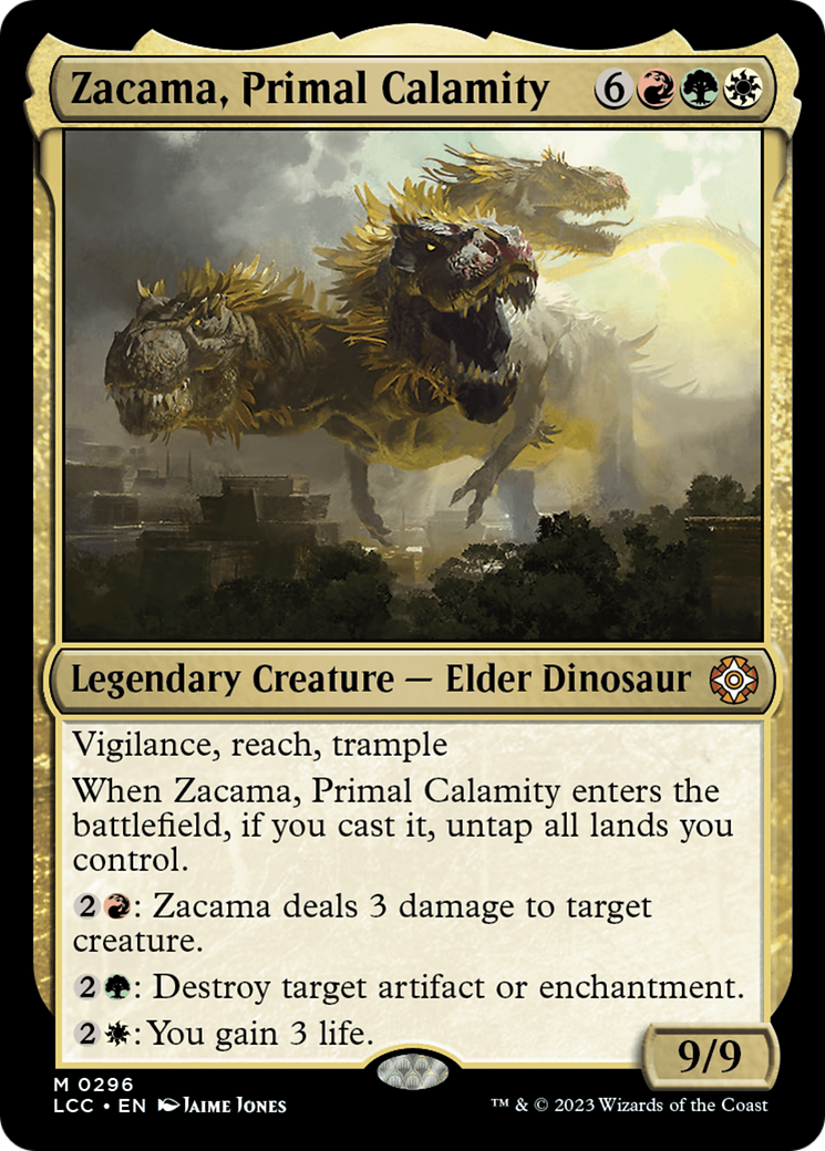 Zacama, Primal Calamity [The Lost Caverns of Ixalan Commander] - Trinity Hobby