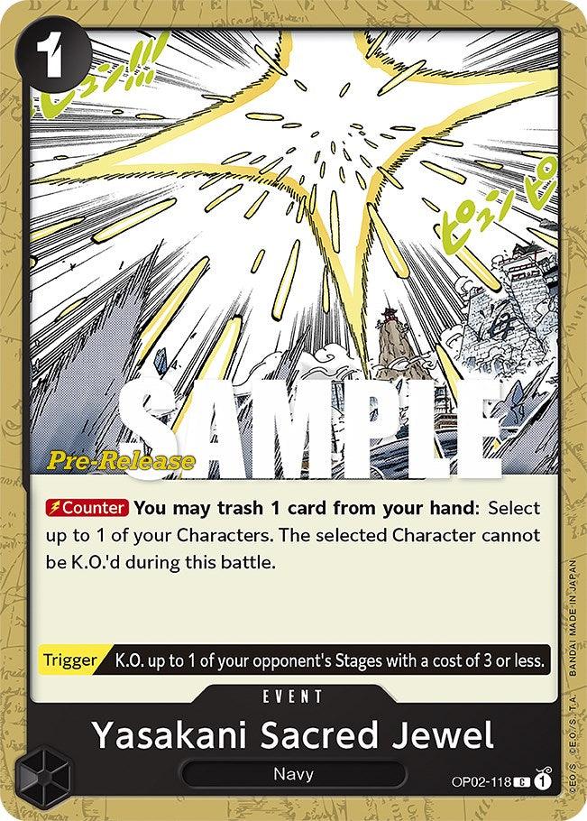 Yasakani Sacred Jewel [Paramount War Pre-Release Cards] - Trinity Hobby