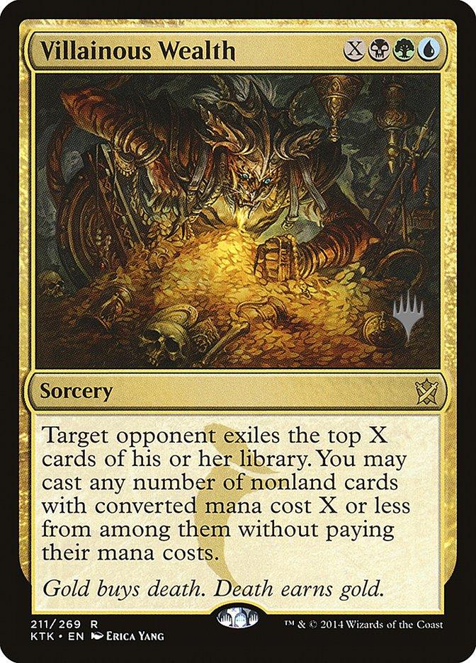 Villainous Wealth (Promo Pack) [Khans of Tarkir Promos] - Trinity Hobby