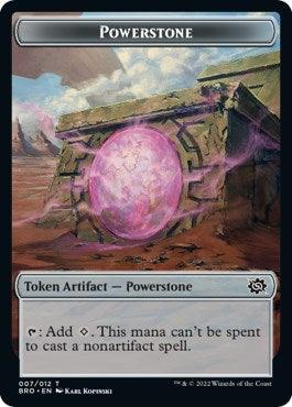 Powerstone // Construct (005) Double-Sided Token [The Brothers' War Tokens] - Trinity Hobby