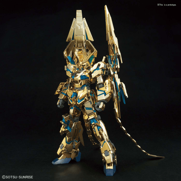 HGUC 1/144 UNICORN GUNDAM 03 PHENEX (DESTROY MODE) (NARRATIVE Ver.) [GOLD COATING] - Trinity Hobby