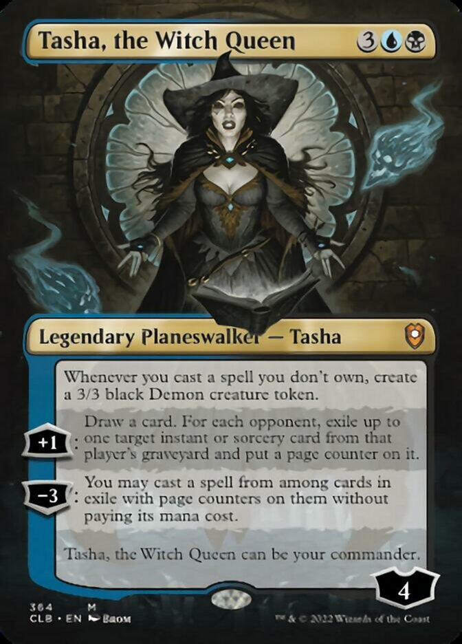 Tasha, the Witch Queen (Borderless) [Commander Legends: Battle for Baldur's Gate] - Trinity Hobby