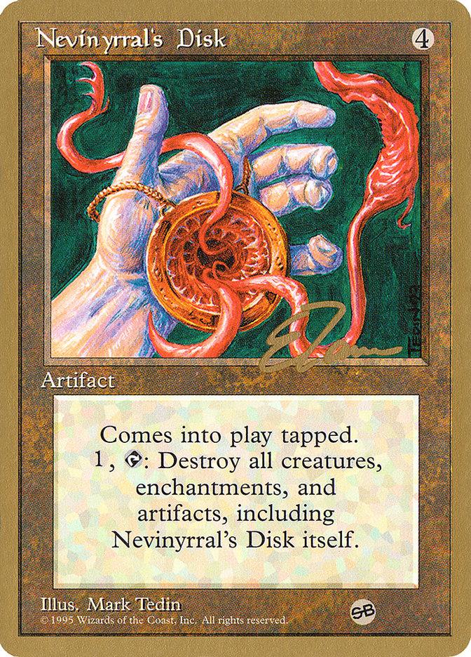 Nevinyrral's Disk (Eric Tam) (SB) [Pro Tour Collector Set] - Trinity Hobby