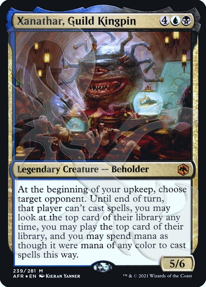Xanathar, Guild Kingpin (Ampersand Promo) [Dungeons & Dragons: Adventures in the Forgotten Realms Promos] - Trinity Hobby