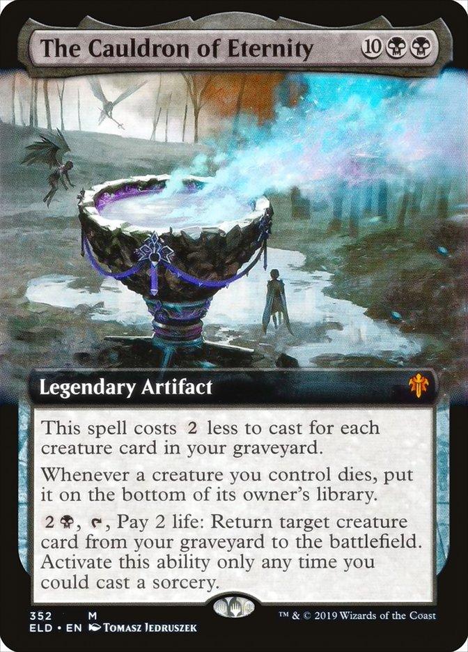 The Cauldron of Eternity (Extended Art) [Throne of Eldraine] - Trinity Hobby