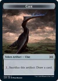 Clue // Servo Double-Sided Token [Double Masters Tokens] - Trinity Hobby