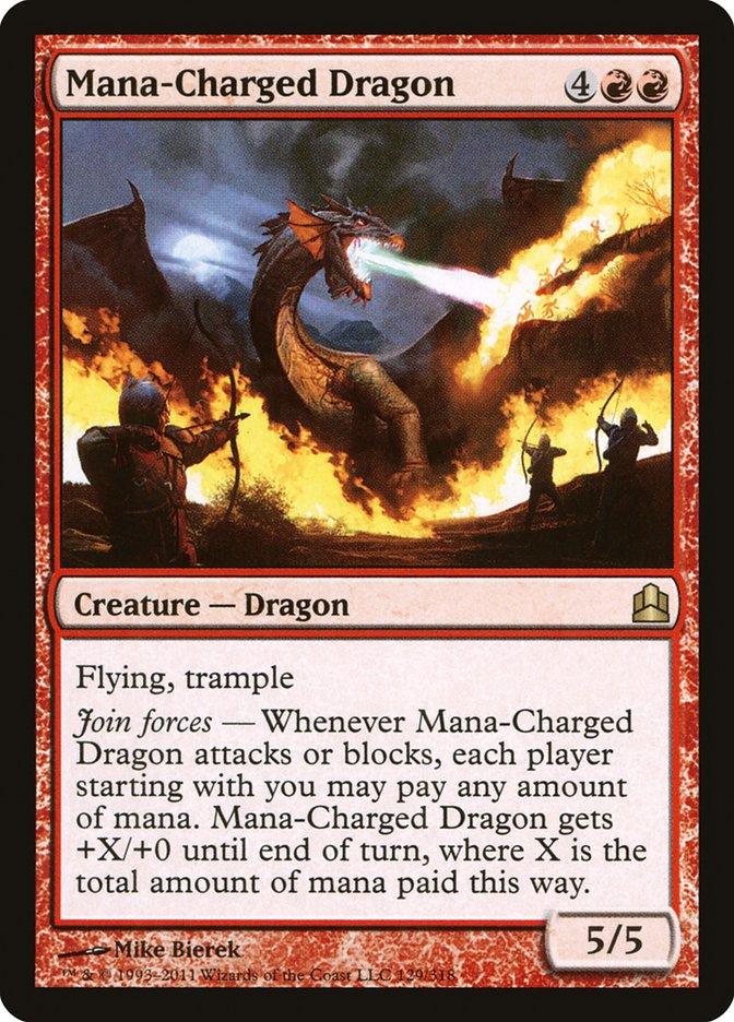 Mana-Charged Dragon [Commander 2011] - Trinity Hobby