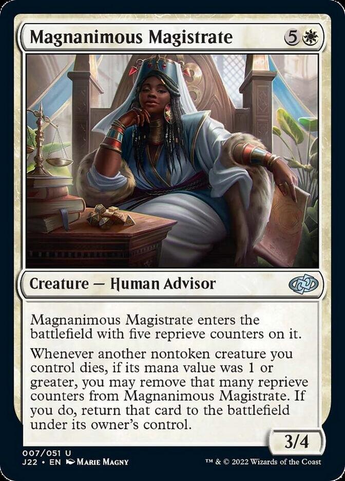 Magnanimous Magistrate [Jumpstart 2022] - Trinity Hobby