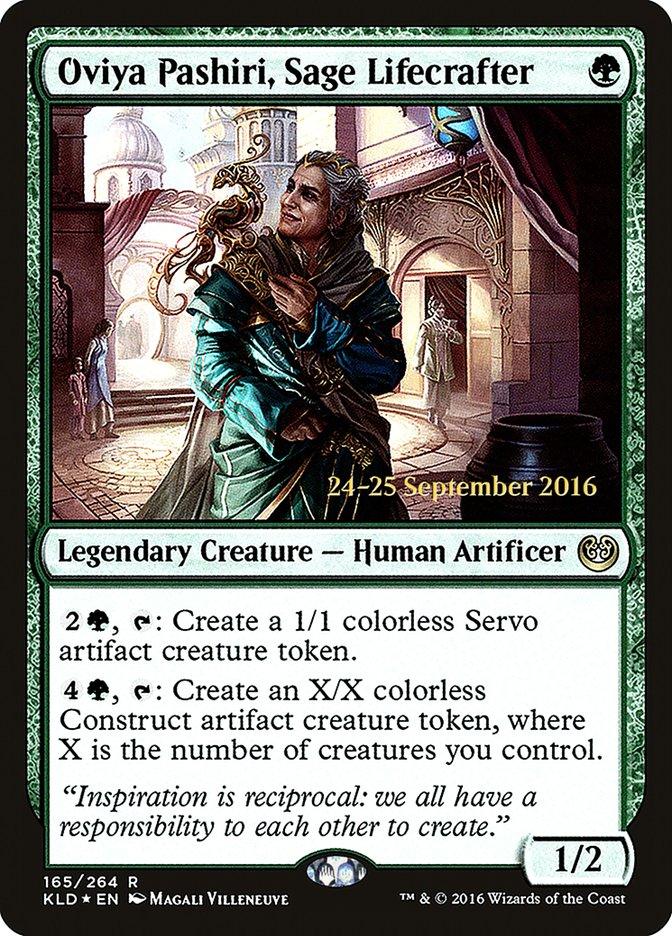 Oviya Pashiri, Sage Lifecrafter [Kaladesh Prerelease Promos] - Trinity Hobby