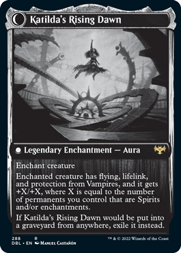 Katilda, Dawnhart Martyr // Katilda's Rising Dawn [Innistrad: Double Feature] - Trinity Hobby