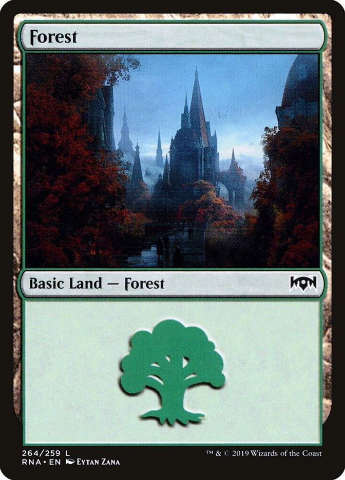 Forest (264) [Ravnica Allegiance] - Trinity Hobby
