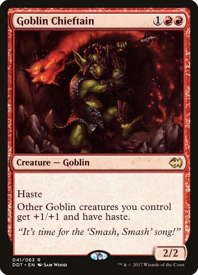 Goblin Chieftain [Duel Decks: Merfolk vs. Goblins] - Trinity Hobby