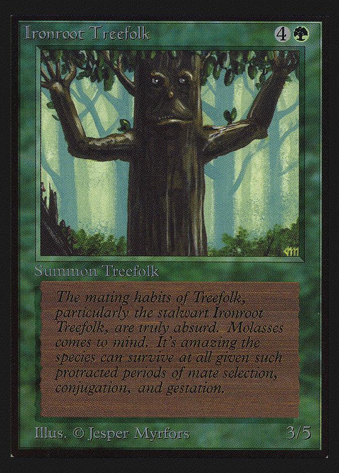 Ironroot Treefolk [Collectors' Edition] - Trinity Hobby