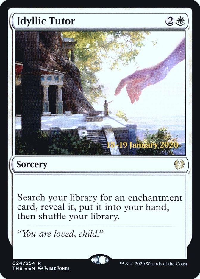Idyllic Tutor [Theros Beyond Death Prerelease Promos] - Trinity Hobby