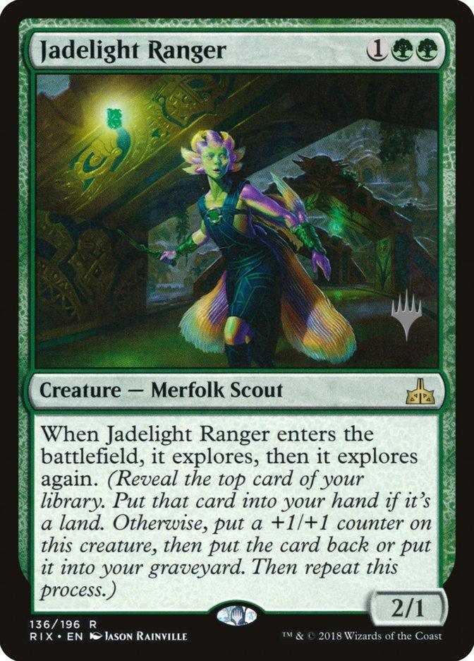 Jadelight Ranger (Promo Pack) [Rivals of Ixalan Promos] - Trinity Hobby