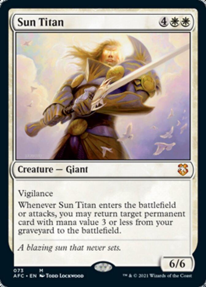Sun Titan [Dungeons & Dragons: Adventures in the Forgotten Realms Commander] - Trinity Hobby
