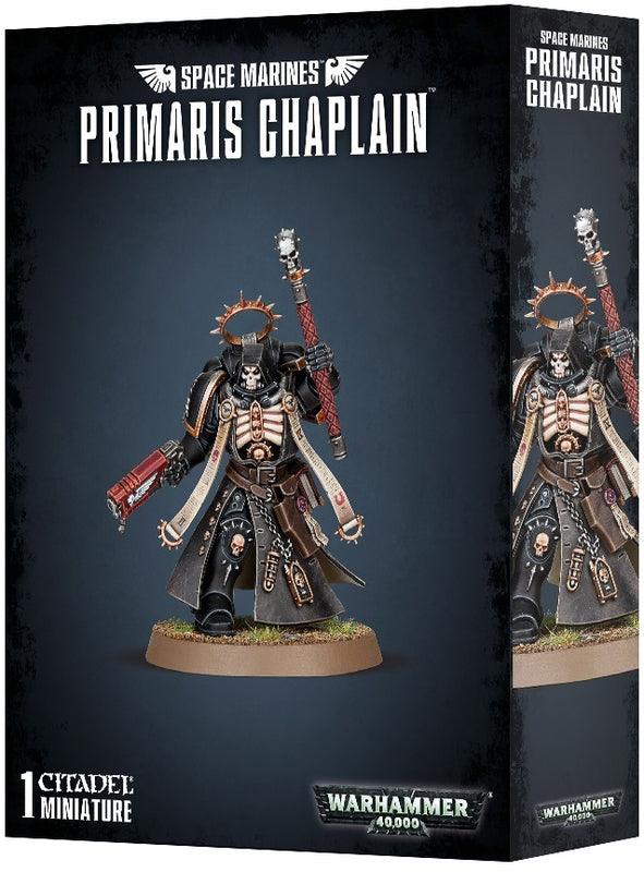 Warhammer 40K: SPACE MARINES Chaplain - Trinity Hobby