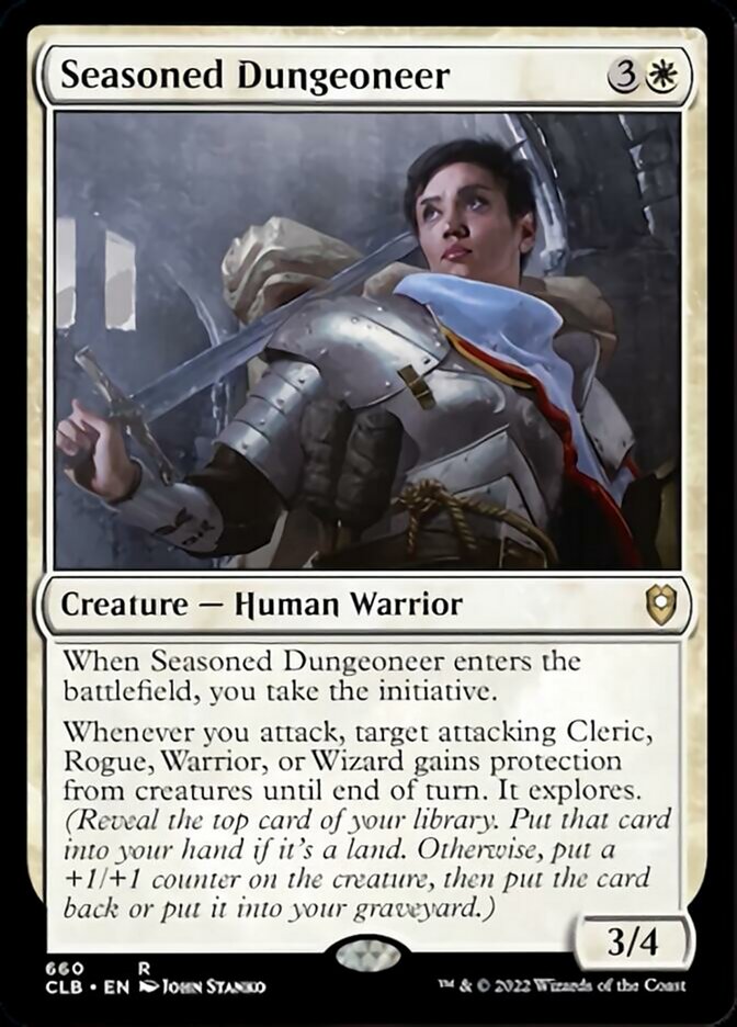 Seasoned Dungeoneer [Commander Legends: Battle for Baldur's Gate] - Trinity Hobby