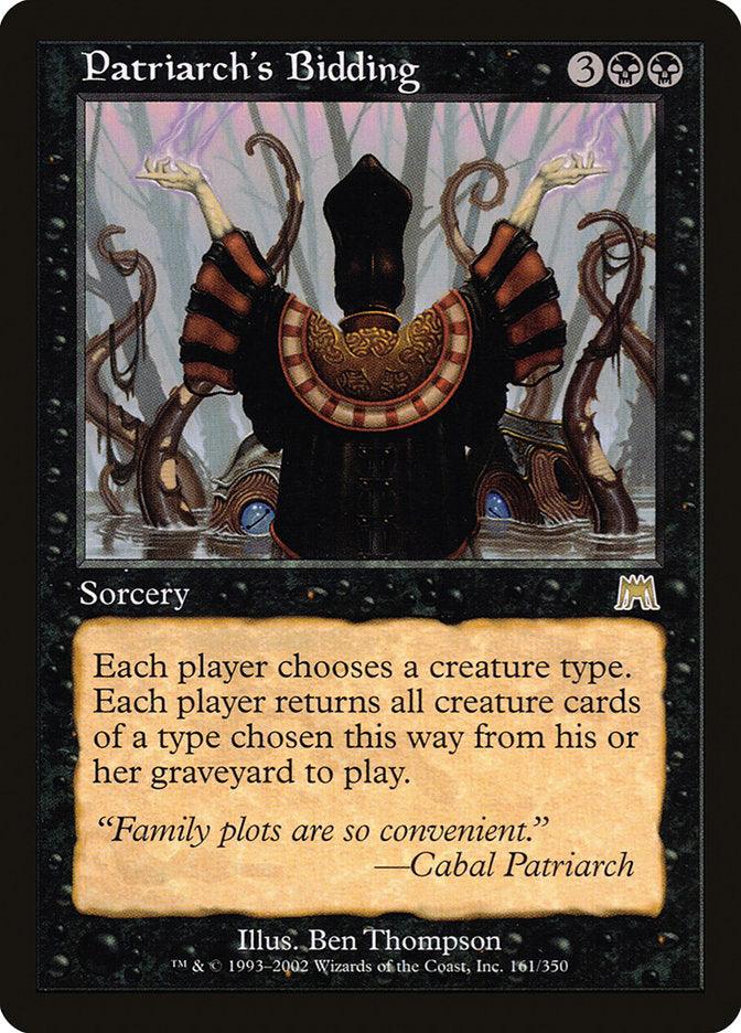 Patriarch's Bidding [Onslaught] - Trinity Hobby