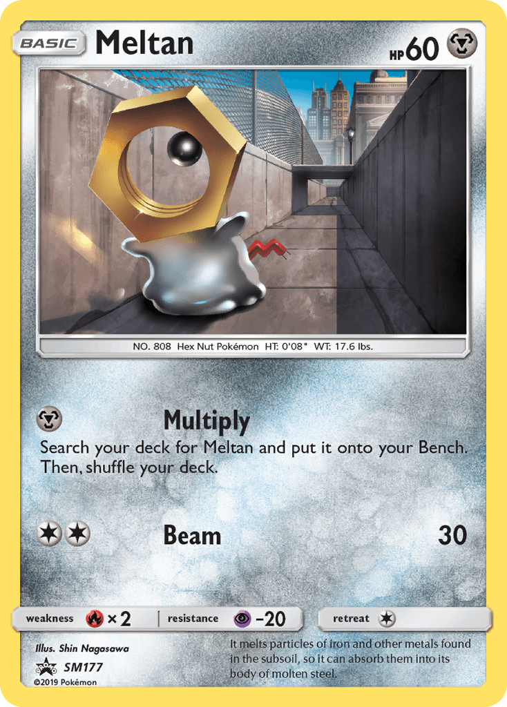 Meltan (SM177) [Sun & Moon: Black Star Promos] - Trinity Hobby