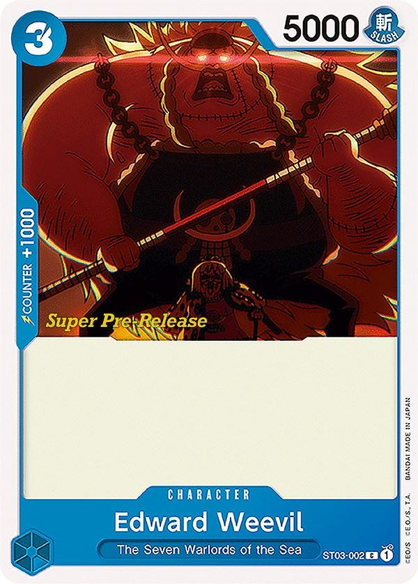 Edward Weevil [Super Pre-Release Starter Deck: The Seven Warlords of the Sea] - Trinity Hobby