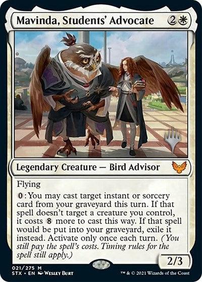 Mavinda, Students' Advocate (Promo Pack) [Strixhaven: School of Mages Promos] - Trinity Hobby
