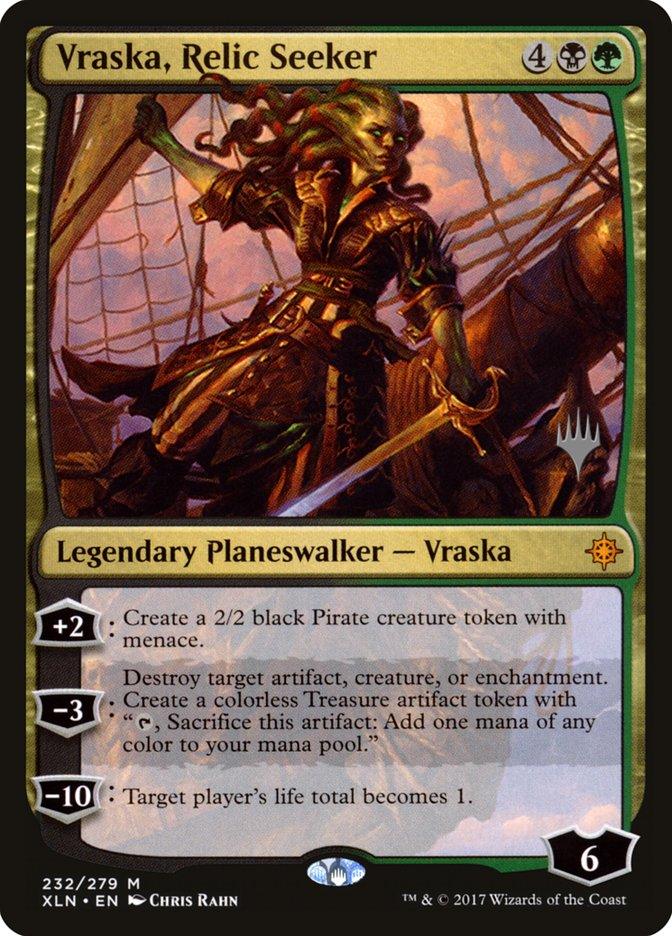 Vraska, Relic Seeker (Promo Pack) [Ixalan Promos] - Trinity Hobby