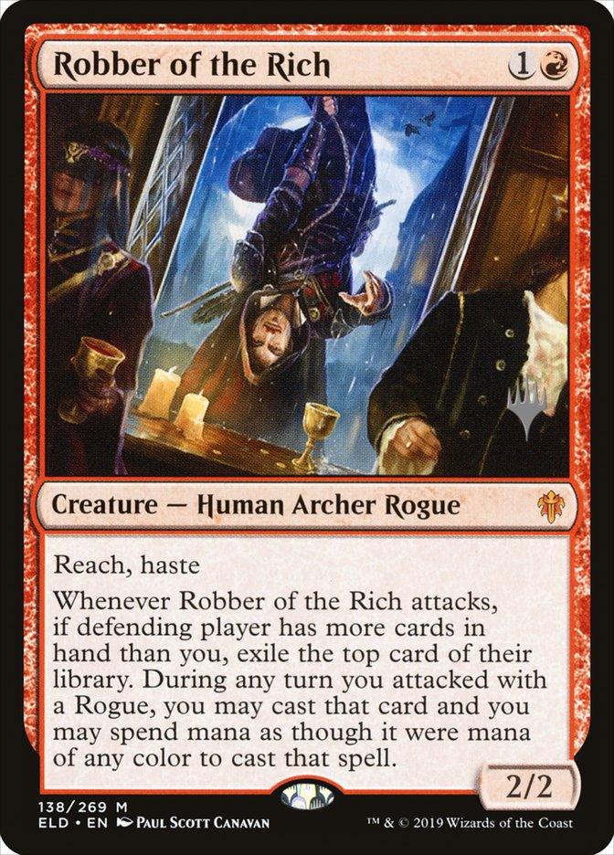 Robber of the Rich (Promo Pack) [Throne of Eldraine Promos] - Trinity Hobby