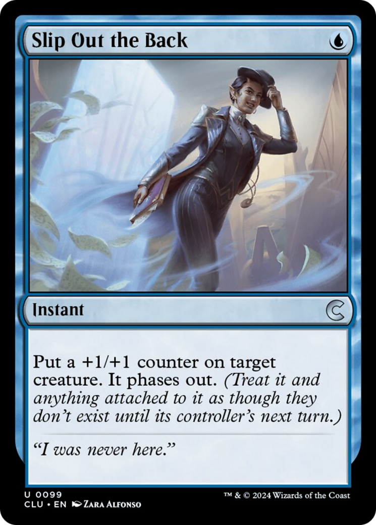 Slip Out the Back [Ravnica: Clue Edition] - Trinity Hobby