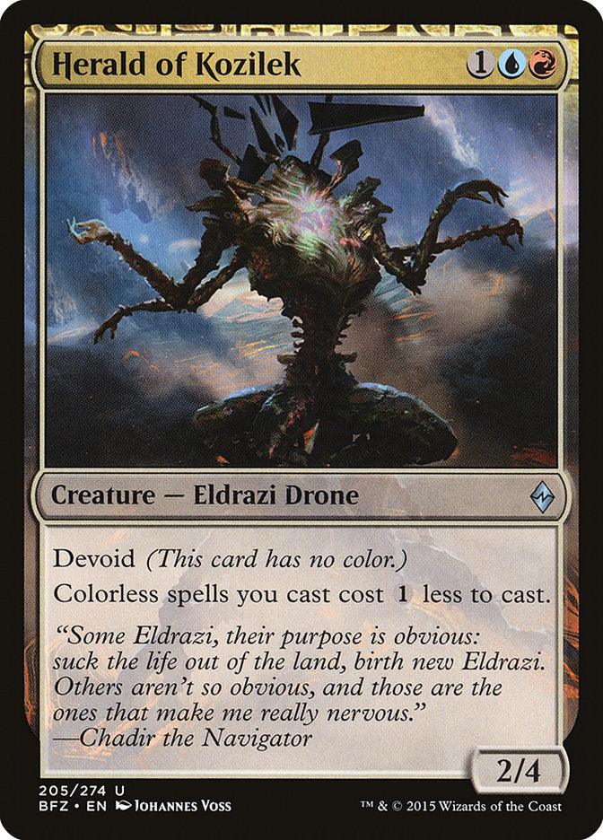 Herald of Kozilek [Battle for Zendikar] - Trinity Hobby