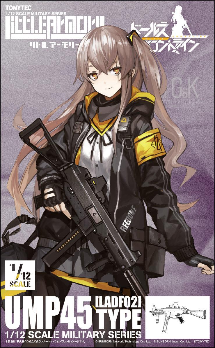 TomyTec Little Armory 1/12 LADF02 Dolls Frontline UMP45 Type Rifle - Trinity Hobby