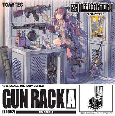 TomyTec Little Armory 1/12 LD002 Gun Rack A - Trinity Hobby