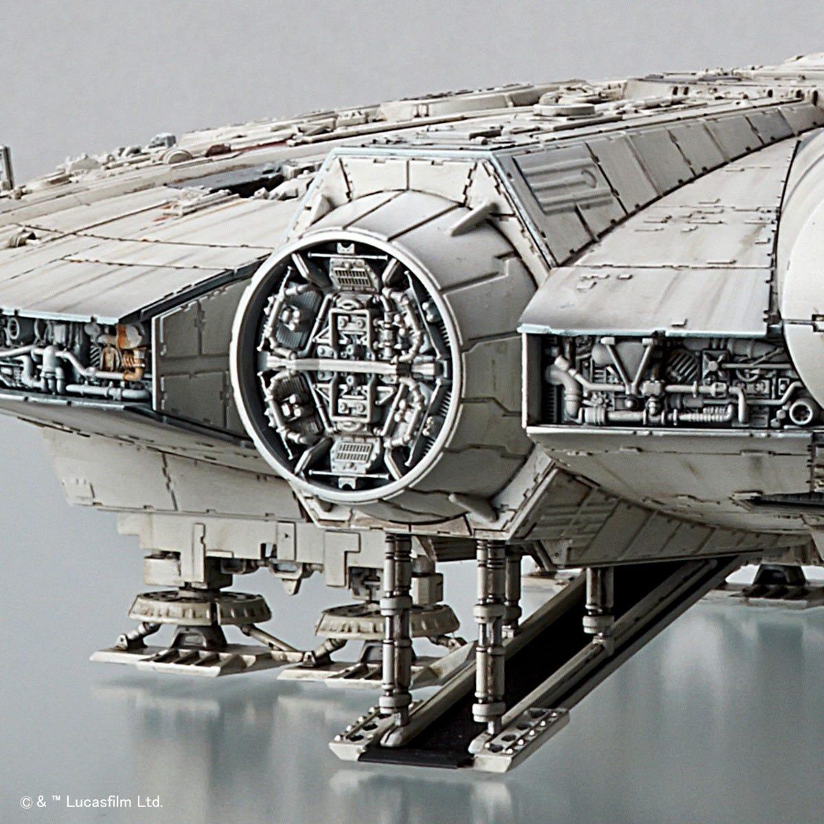 Bandai 1/144 Millennium Falcon (Rise of Skywalker Ver) - Trinity Hobby