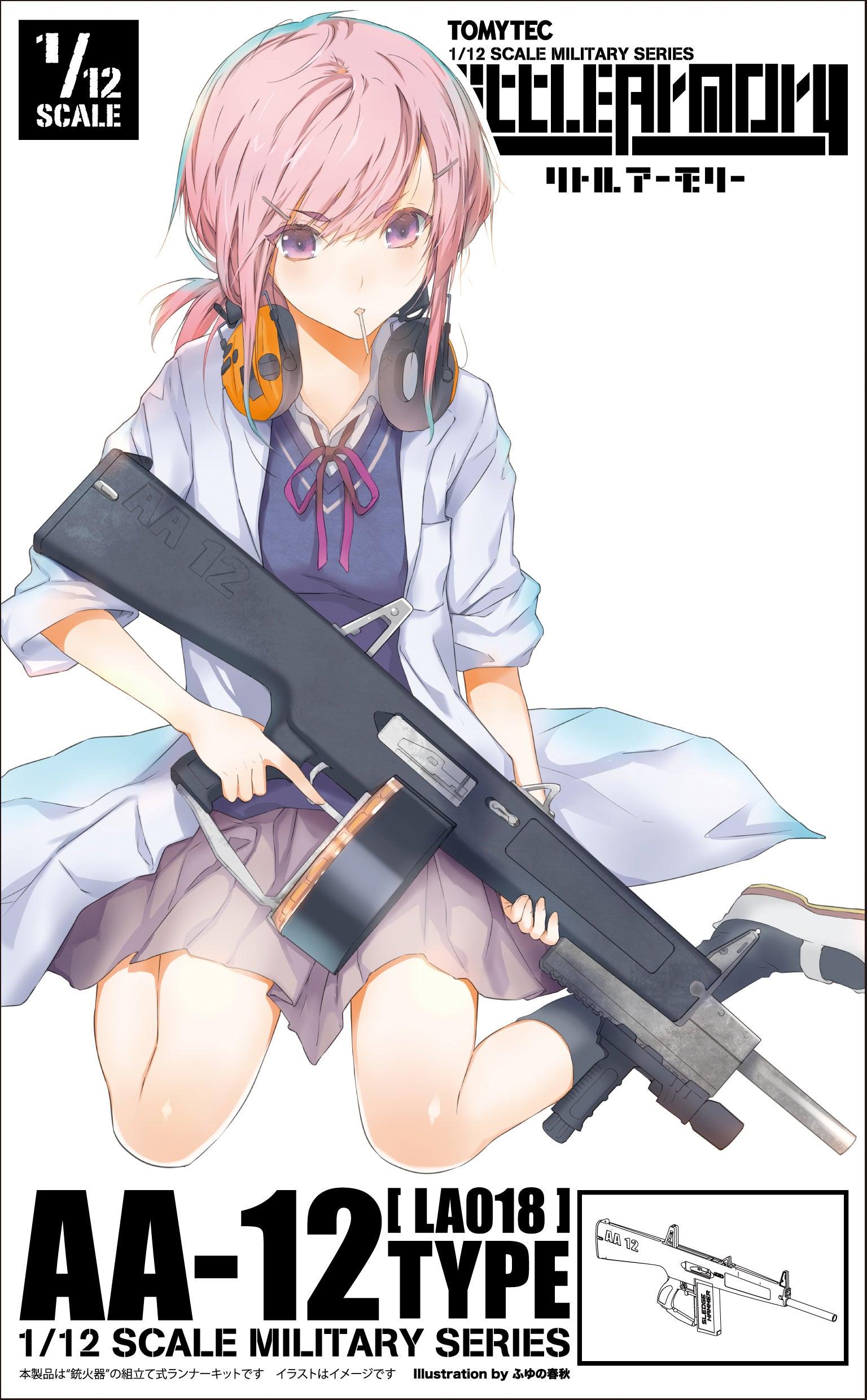 TomyTec Little Armory 1/12 LA018 AA-12 Automatic Shotgun - Trinity Hobby