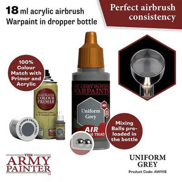 WARPAINTS: ACRYLIC AIR UNIFORM GREY - Trinity Hobby