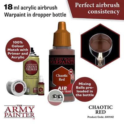 WARPAINTS: ACRYLIC AIR CHAOTIC RED - Trinity Hobby