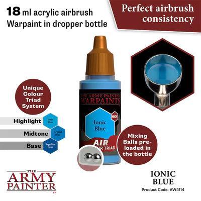 WARPAINTS: ACRYLIC AIR IONIC BLUE - Trinity Hobby