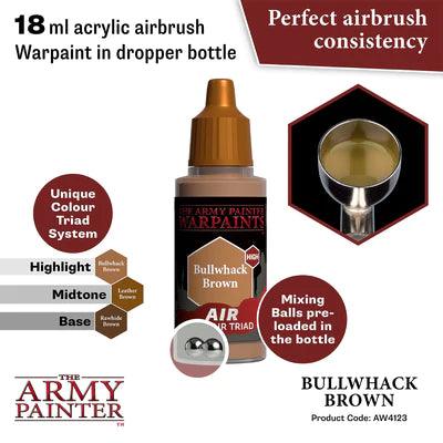 WARPAINTS: ACRYLIC AIR BULLWHACK BROWN - Trinity Hobby