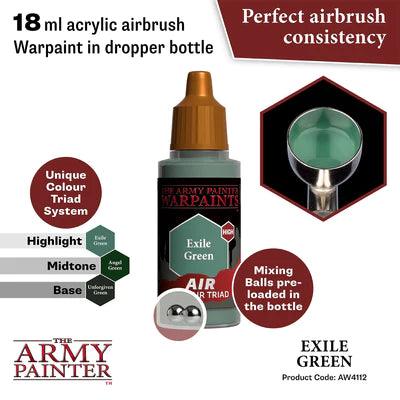 WARPAINTS: ACRYLIC AIR EXILE GREEN - Trinity Hobby