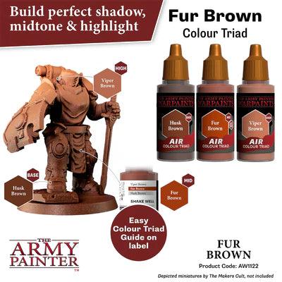 WARPAINTS: ACRYLIC AIR FUR BROWN - Trinity Hobby