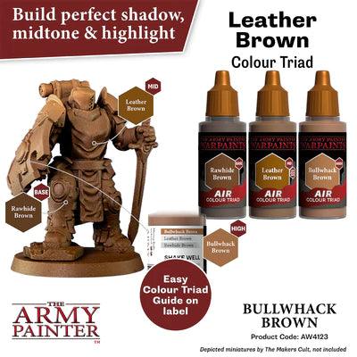 WARPAINTS: ACRYLIC AIR BULLWHACK BROWN - Trinity Hobby
